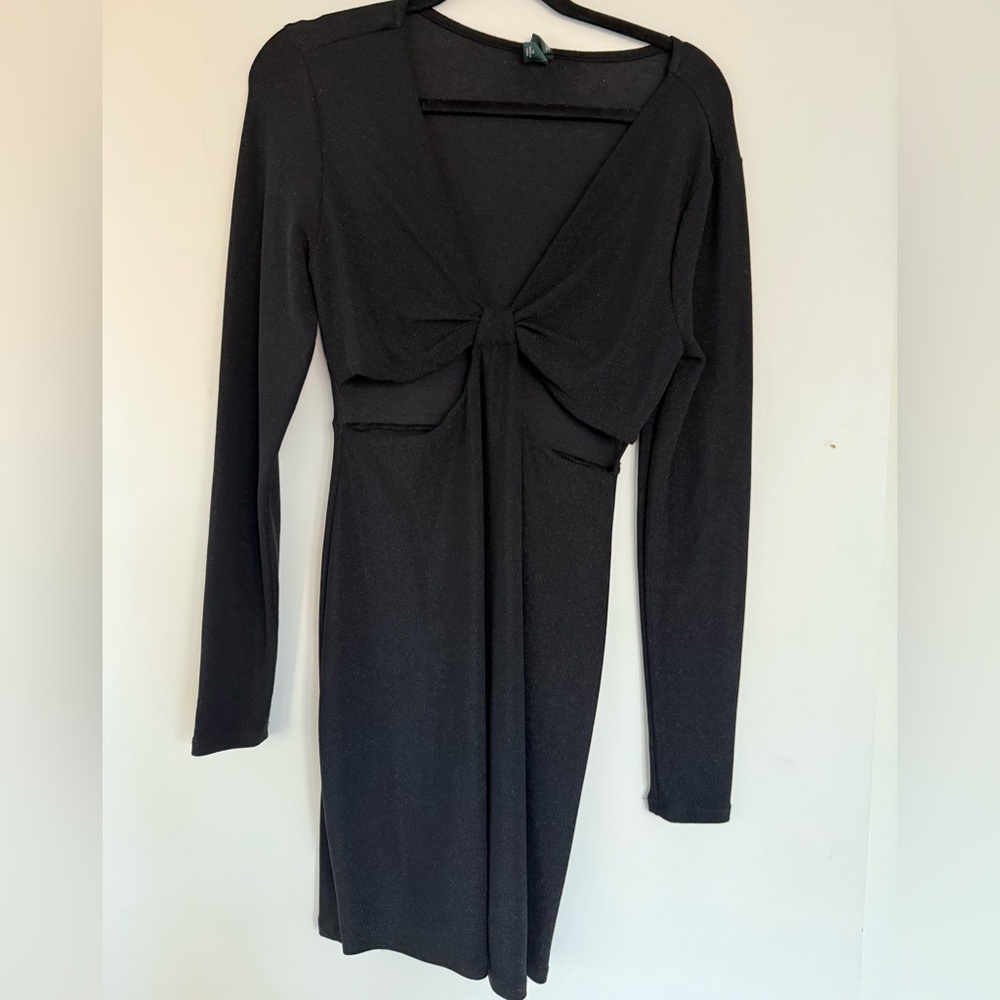 Wild Fable Black Cutout Dress - Size M